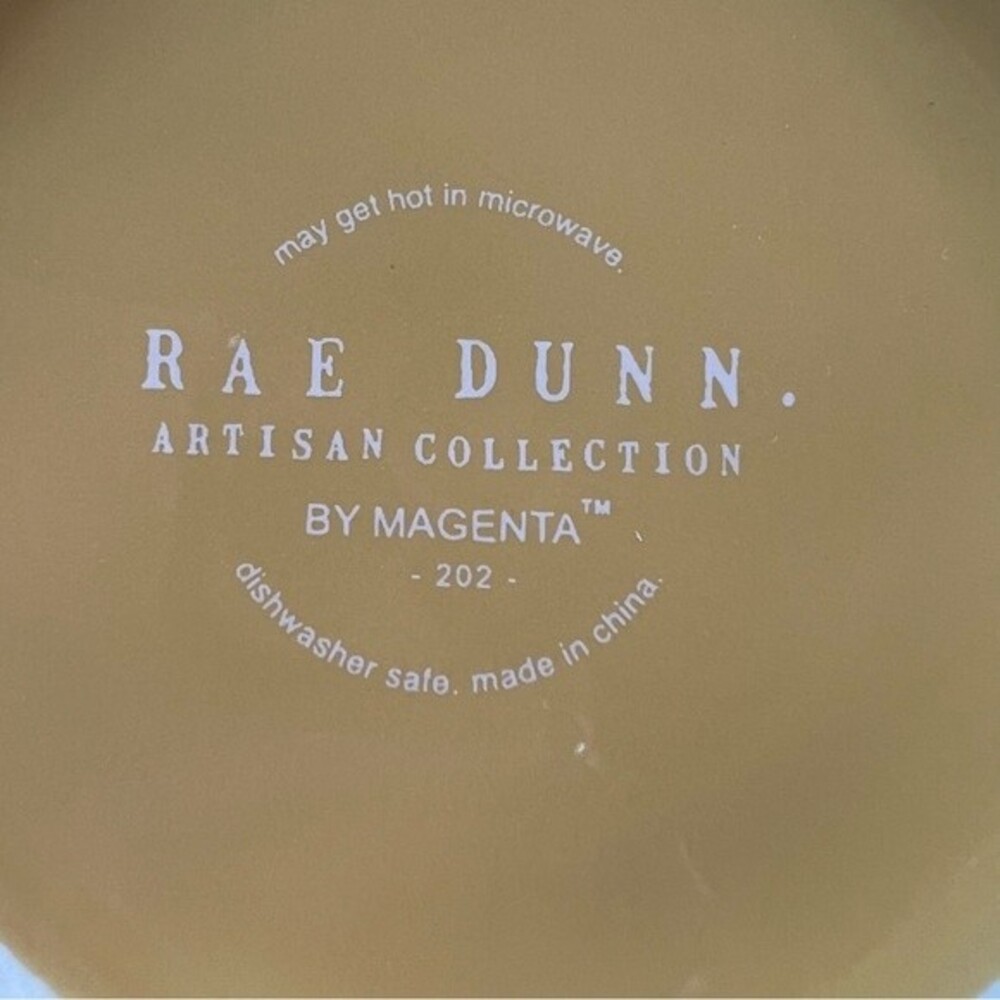 Rae Dunn coffee cup Hit the Trails Hiking enthusiast great gift yellow new - Picture 4 of 8